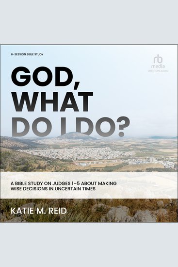 God What Do I Do? - A Bible Study on Judges 1-5 about Making Wise Decisions in Uncertain Times - cover