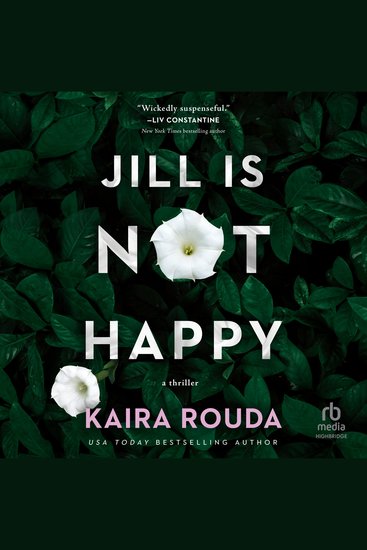 Jill Is Not Happy - cover