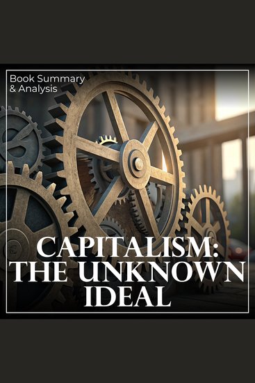 Capitalism - The Unknown Ideal: Book Summary & Analysis - cover