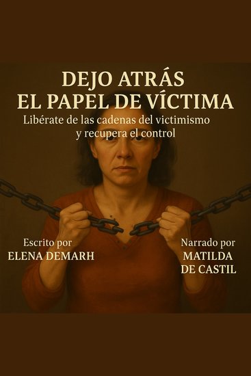 DEJO ATRÁS EL PAPEL DE VÍCTIMA - Libérate de las cadenas del victimismo y recupera el control - cover