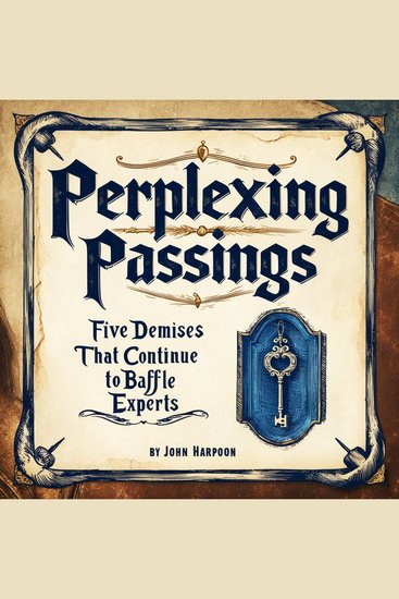 Perplexing Passings - Five Demises That Continue to Baffle Experts - cover