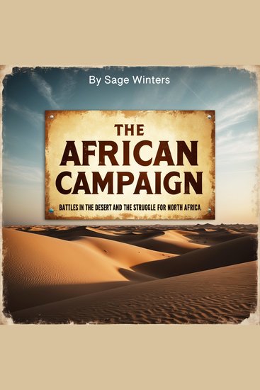 The African Campaign - Battles in the Desert and the Struggle for North Africa - cover