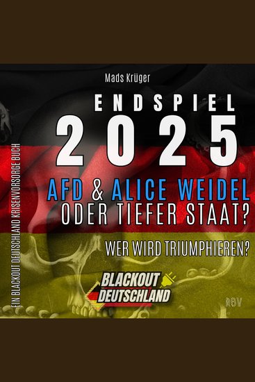 ENDSPIEL 2025: AfD & Alice Weidel ODER Tiefer Staat? - Wer wird triumphieren? - Ein BLACKOUT Deutschland Krisenvorsorge Buch - cover