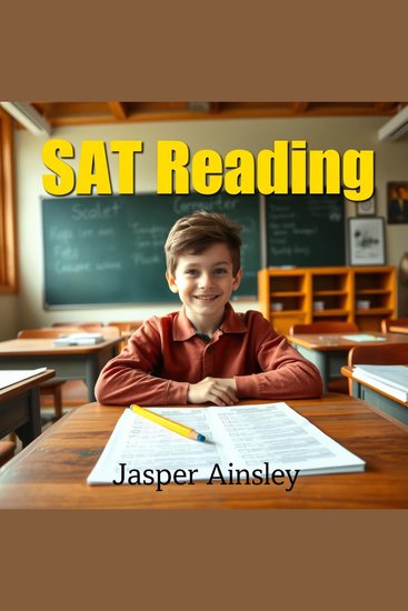 SAT Reading : Transformative Techniques to Skyrocket Your SAT Reading Skills - "Elevate your SAT Reading skills with dynamic audio lessons crafted for peak performance!" - cover