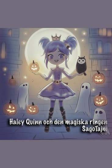 Haley Qeen och den Magiska Ringen - Berättelsen och dess ljudeffekter är skapade av barn med stöd av författare och sammansatt av AI - cover