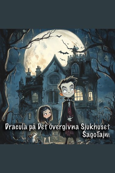 Dracula på Det Övergivna Sjukhuset - Berättelsen och dess ljudeffekter är skapade av barn med stöd av författare och sammansatt av AI - cover