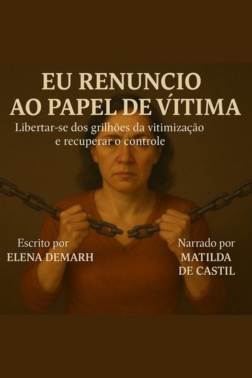 EU RENUNCIO AO PAPEL DE VÍTIMA - Libertar-se dos grilhões da vitimização e recuperar o controle - cover