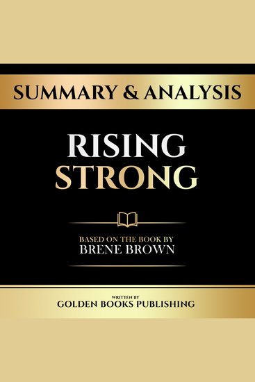 Summary & Analysis - Rising Strong - Based On The Book By Brene Brown - cover