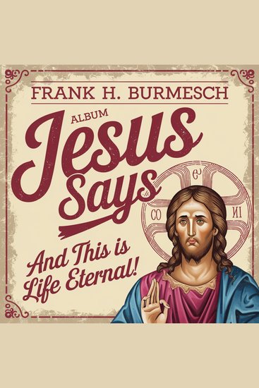 Jesus Says - 'And this is Life Eternal! - cover
