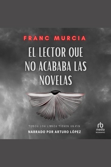 El lector que no acababa las novelas "The Reader that Didn't Finish Novels" - cover