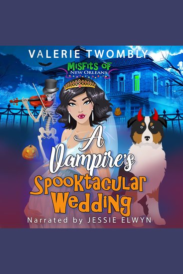 A Vampire's Spooktacular Wedding - cover