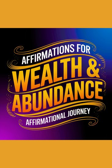 Affirmations For Wealth & Abundance - cover