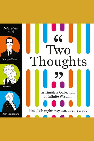 Two Thoughts - A Timeless Collection of Infinite Wisdom - cover