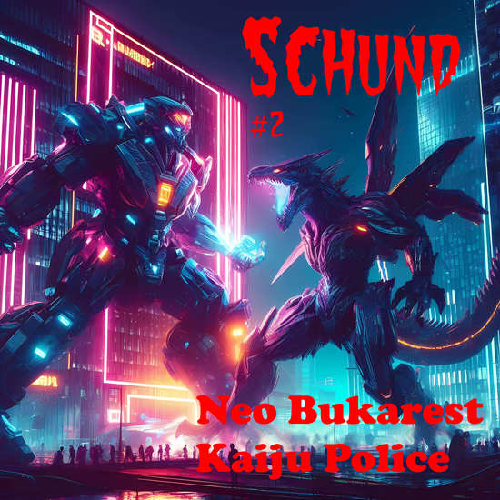 Neo Bukarest Kaiju Police - cover
