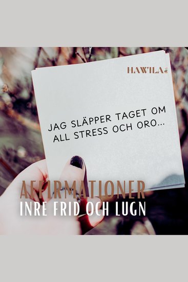 Affirmationer: Inre frid och lugn - cover