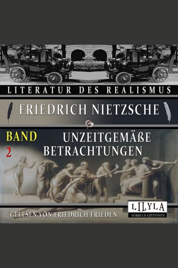 Unzeitgemäße Betrachtungen Band 2 - cover