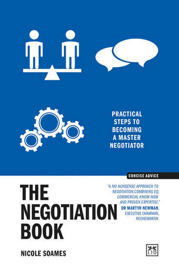 The Negotiation Book - Practical steps to becoming a masterful negotiator - cover