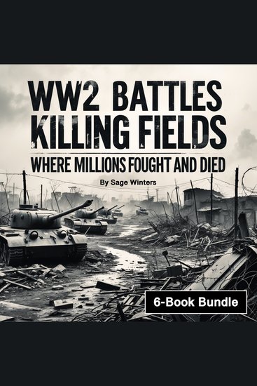 WW2 Battles - Killing Fields Where Millions Fought and Died (6-Book Bundle) - cover
