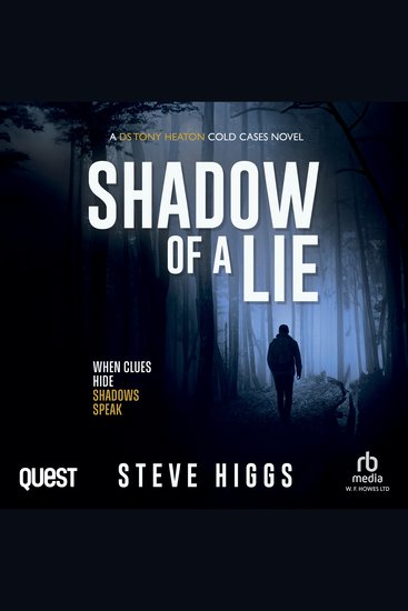Shadow of a Lie - DS Tony Heaton's Cold Cases Book 1 - cover