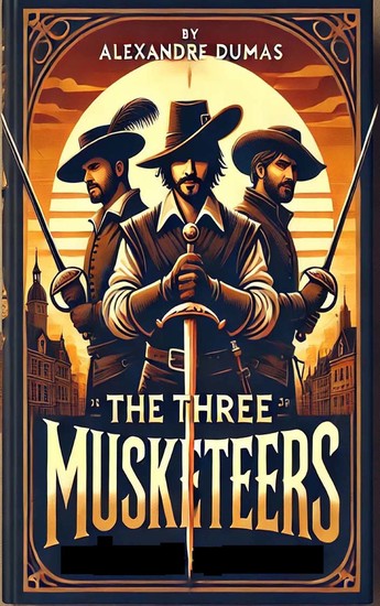 The Three Musketeers - A Timeless Tale of Adventure Friendship and Heroism - cover