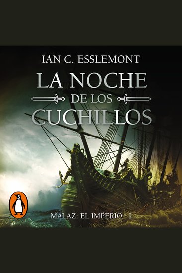 La noche de los cuchillos (Malaz: El Imperio 1) - cover
