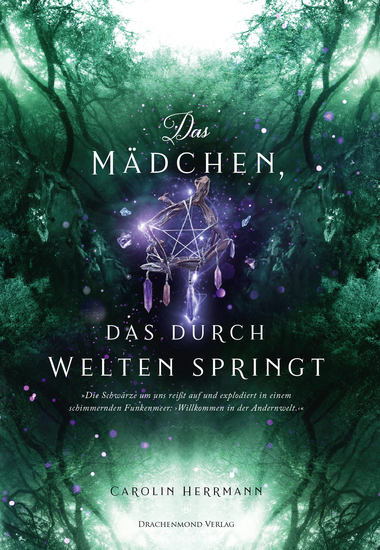 Das Mädchen das durch Welten springt - Frozen trifft auf Hexen enemies-to-lovers und dark academia - cover