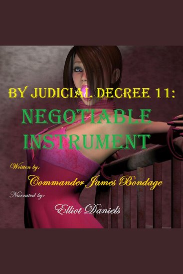 By Judicial Decree 11 - Negotiable Instrument - cover
