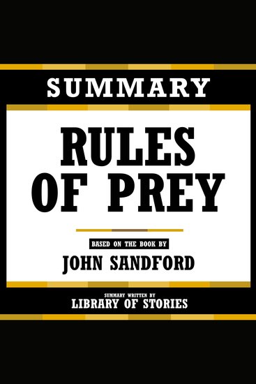 Summary - Rules Of Prey - Based On The Book By John Sandford - cover