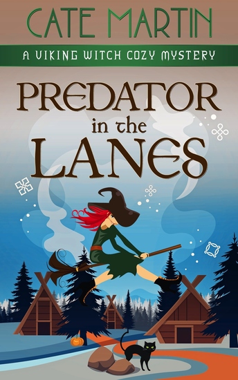 Predator in the Lanes - A Viking Witch Cozy Mystery - cover