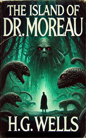 The Island of Dr Moreau - A Chilling Tale of Science and Madness - cover