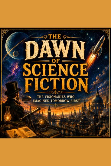 The Dawn of Science Fiction - The Visionaries Who Imagined Tomorrow First - cover