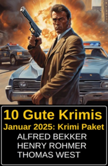 10 Gute Krimis Januar 2025: Krimi Paket - cover