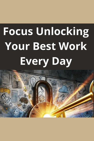 Focus Unlocking Your Best Work Every Day - cover