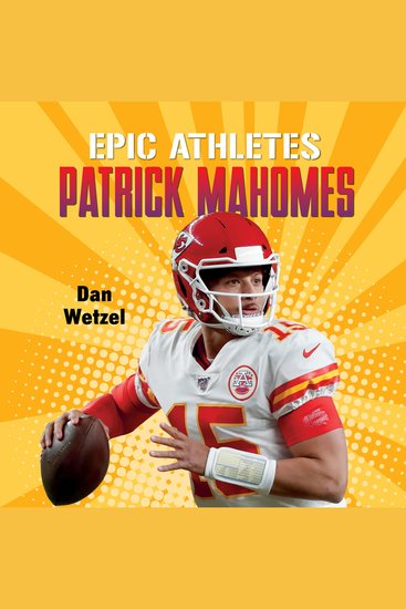 Epic Athletes: Patrick Mahomes - cover