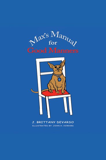 Max’s Manual for Good Manners - cover