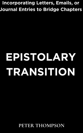 Epistolary Transition - Incorporating Letters Emails or Journal Entries to Bridge Chapters - cover