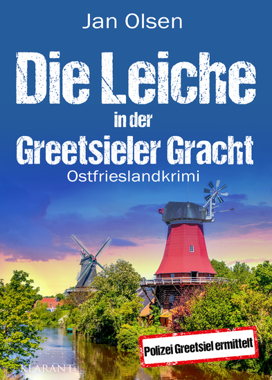 Die Leiche in der Greetsieler Gracht Ostfrieslandkrimi - cover