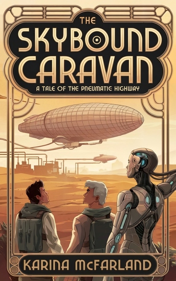 The Skybound Caravan - A Tale of the Pneumatic Highway - cover