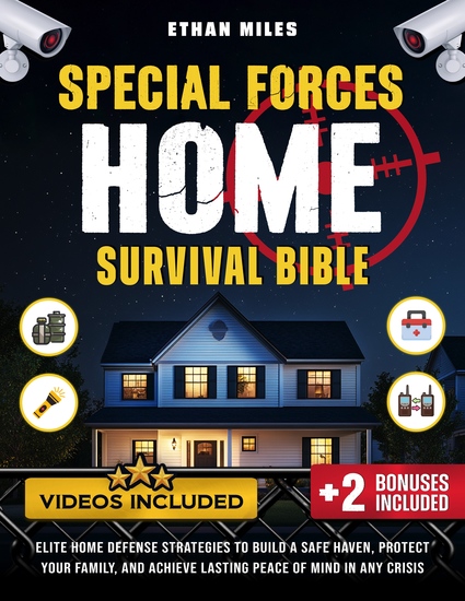 Special Forces Home Survival Bible - Elite Home Defense Tactics to Fortify Your Property Protect Your Family and Stay Safe in Any Crisis - cover