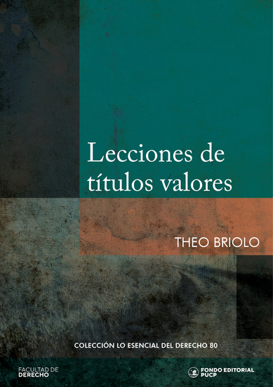 Lecciones de títulos valores - cover