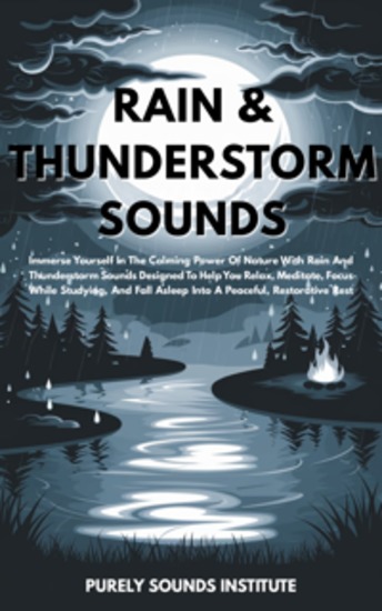 Rain & Thunderstorm Sounds: Immerse Yourself In The Calming Power Of Nature With Rain And Thunderstorm Sounds Designed To Help You Relax Meditate Focus While Studying And Fall Asleep Into A Peaceful Restorative Rest - cover