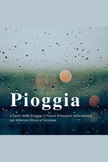 Pioggia e Suoni della Pioggia: Il Potere Rilassante della Natura per Alleviare Stress e Tensione - Più di nove ore di suoni naturali con e senza musica per aiutarti a rilassarti dormire meglio studiare e meditare - cover