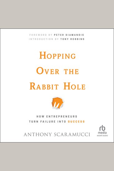 Hopping over the Rabbit Hole - How Entrepreneurs Turn Failure into Success - cover