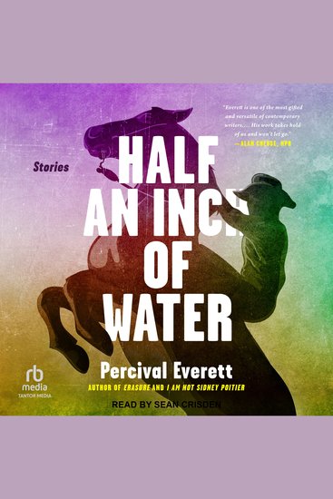 Half an Inch of Water - Stories - cover