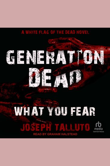 Generation Dead - What You Fear - cover