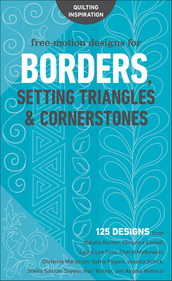 Free-Motion Designs for Borders - Setting Triangles & Cornerstones - cover