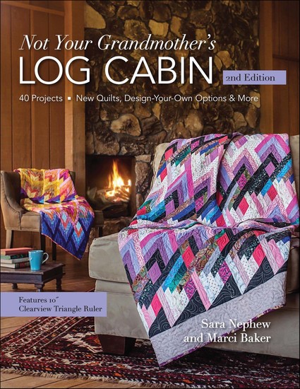 Not Your Grandmother's Log Cabin - cover
