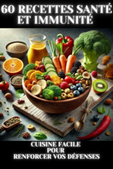 60 Recettes Santé et Immunité - Cuisine Facile pour Renforcer vos Défenses - cover
