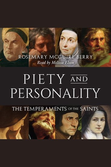 Piety and Personality - The Temperaments of the Saints - cover