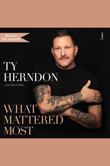 What Mattered Most - A Memoir - cover
